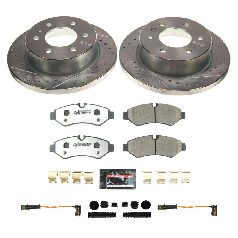 Power Stop 19-21 Mercedes-Benz Sprinter 2500 Rear Z36 Truck &amp; Tow Brake Kit