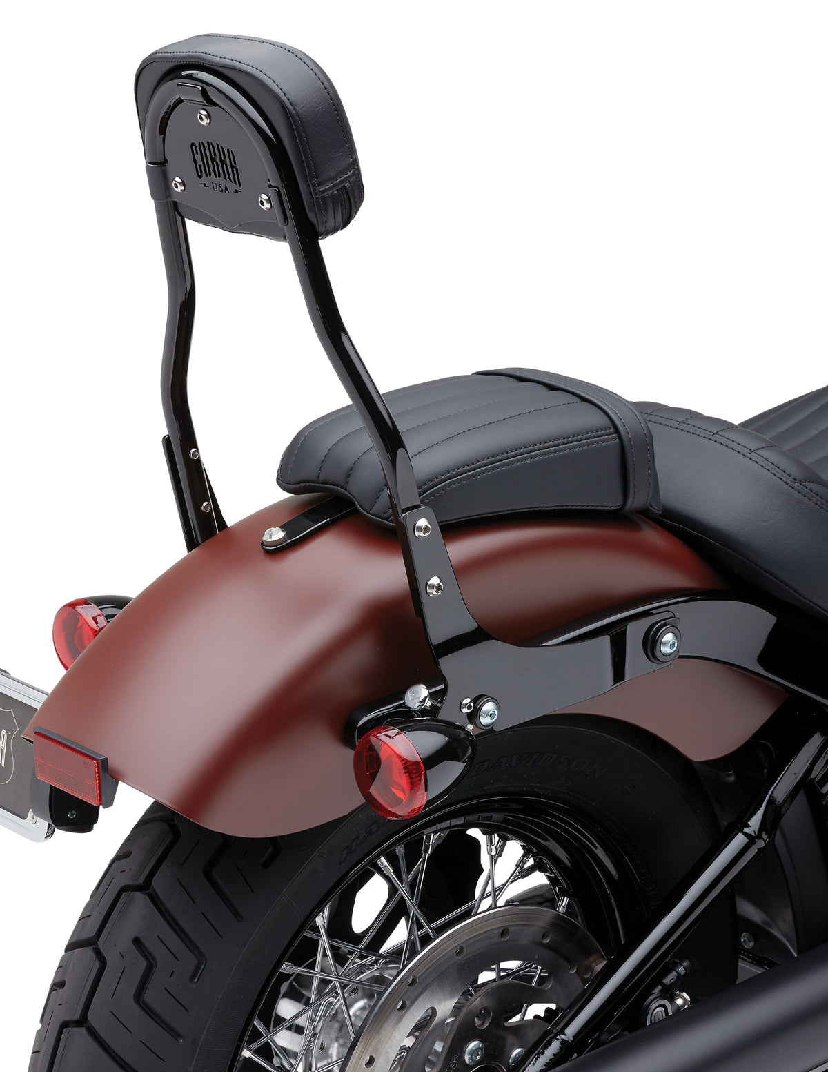 Detachable Backrest Round Black Flde/Flsl/Fxbb 18 22
