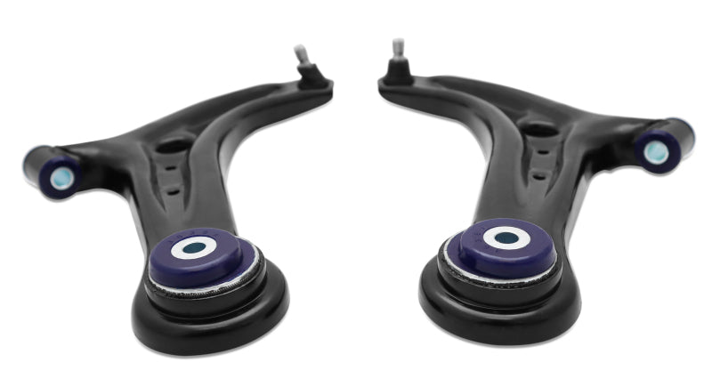 Superpro 13-17 Ford Fiesta Complete Front Lower Control Arm Kit (Caster Increase)