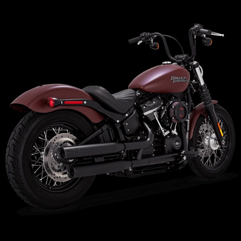 Vance &amp; Hines 18-22 Harley-Davidson Softail Eliminator 300 PCX Slip-Ons Exhaust - Black