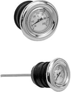 Oil Dip Stick W/Temp Gauge White 1984 99 Softail Models