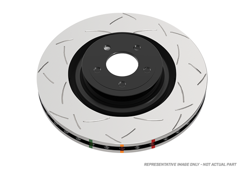 DBA 2011-2014 Jeep Grand Cherokee Front Slotted T3 4000 Survival Series Uni-Directional Rotor