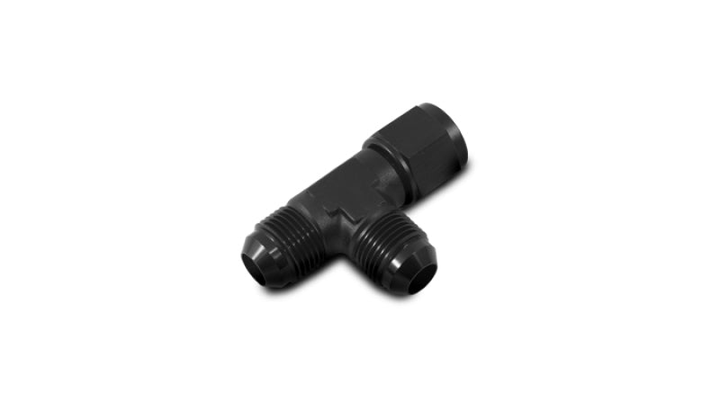 Vibrant -16AN Tee Fitting with Female -16AN Swivel
