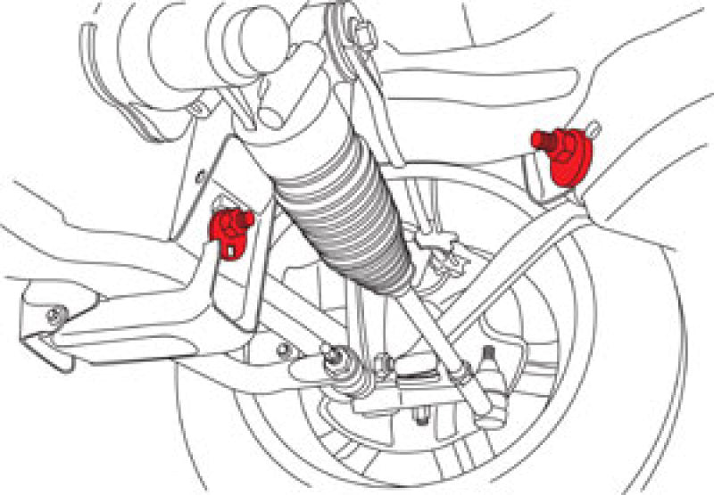 SPC Performance 11-17 Dodge Challenger RWD Cam Bolt Kit