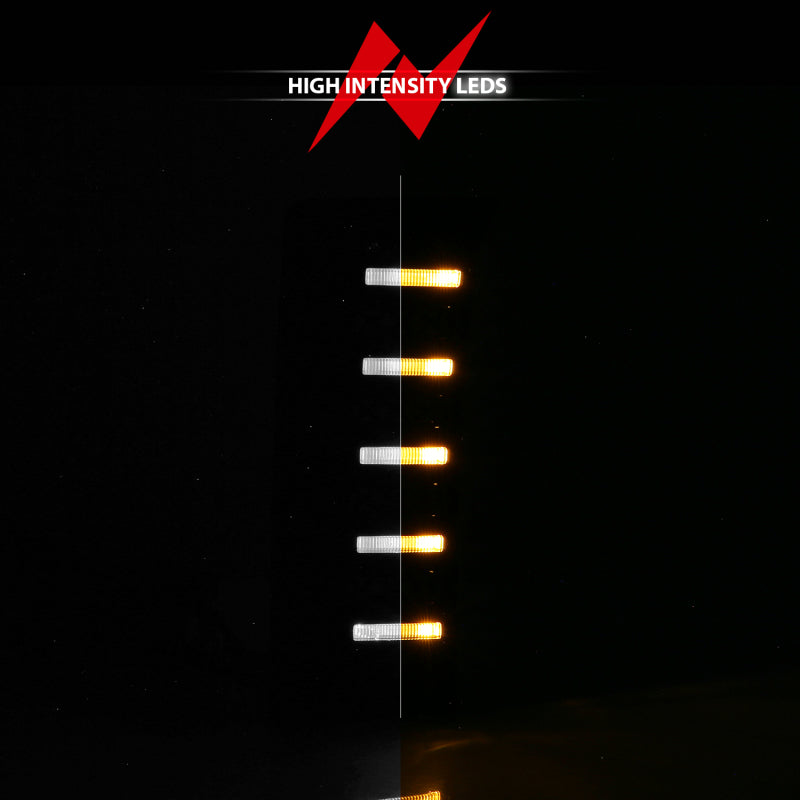 ANZO 22-24 Toyota Tundra (w/Factory LED Refl. & OE Bumper) Z-Series Full LED DRL Vent Lights - Pair