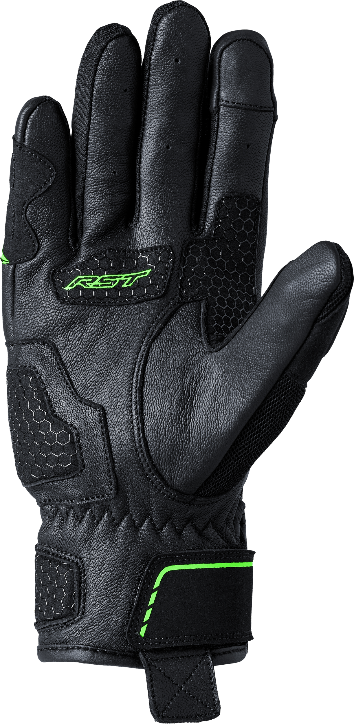 S1 Mesh Ce Glove Black/Neon Green  2xl