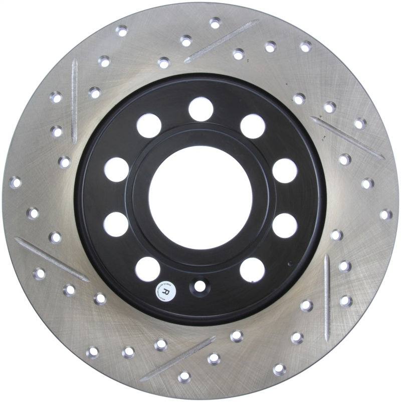 StopTech Slotted &amp; Drilled Sport Brake Rotor