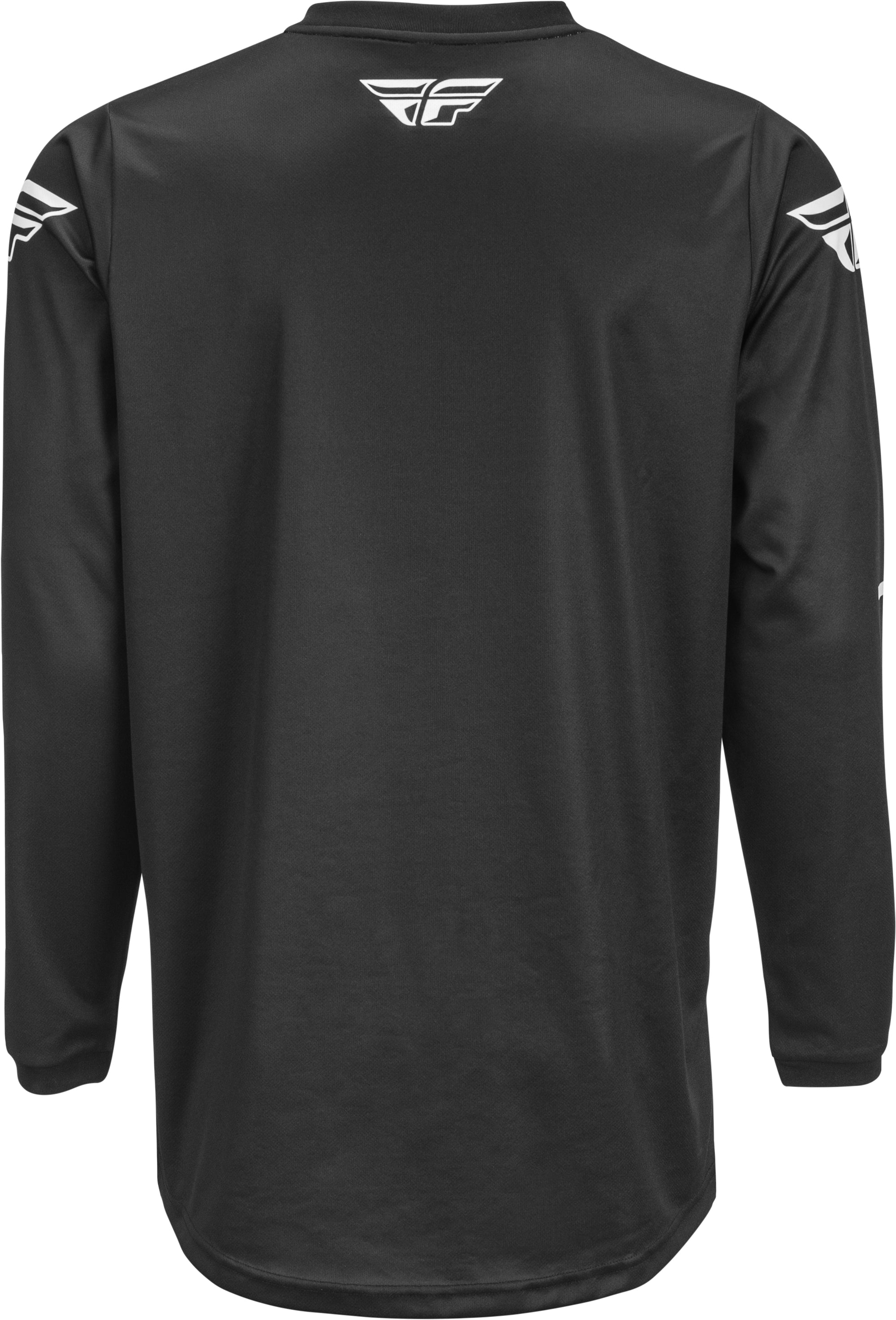 Fly Universal Jersey Black/White Lg