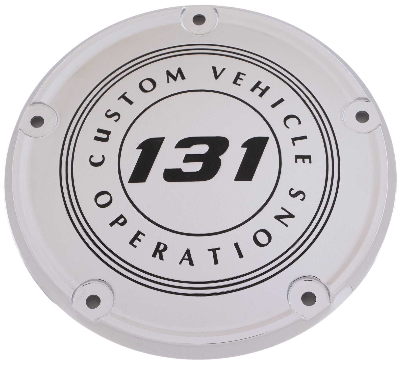 6   M8 Softail Derby Cover 131 Cvo Chrome