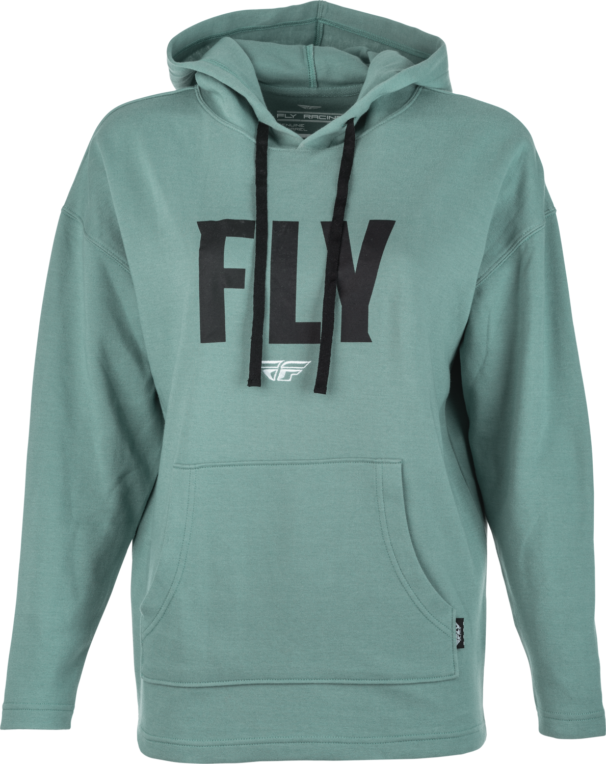 Women's Fly Weekender Hoodie Sage/Black 2x