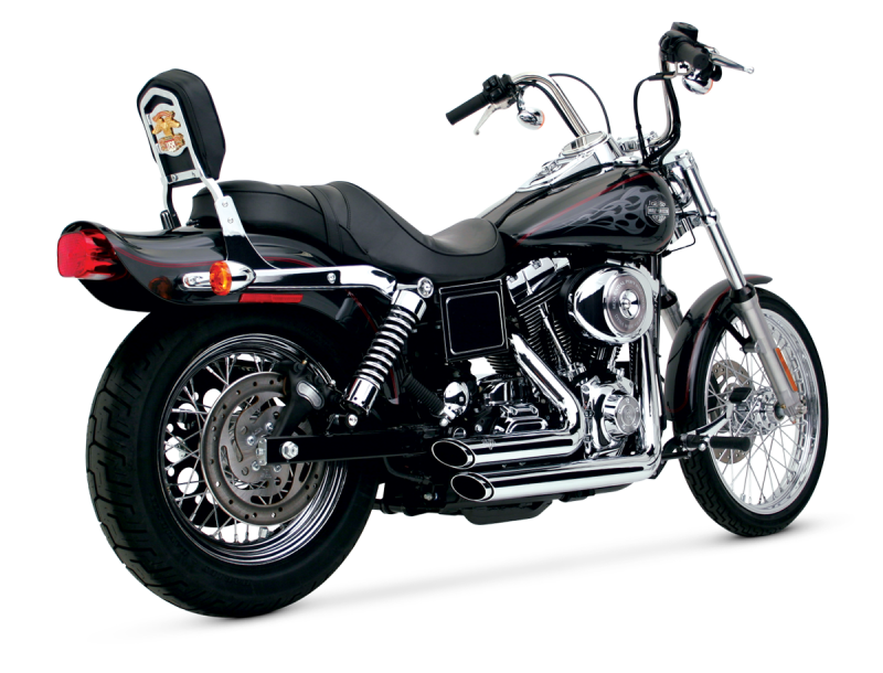 Vance &amp; Hines HD Dyna 91-05 Shortshots Staggered Full System Exhaust