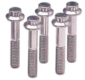 ARP 3/8in - 16 x 1.000 12pt SS Bolts (5/pkg)