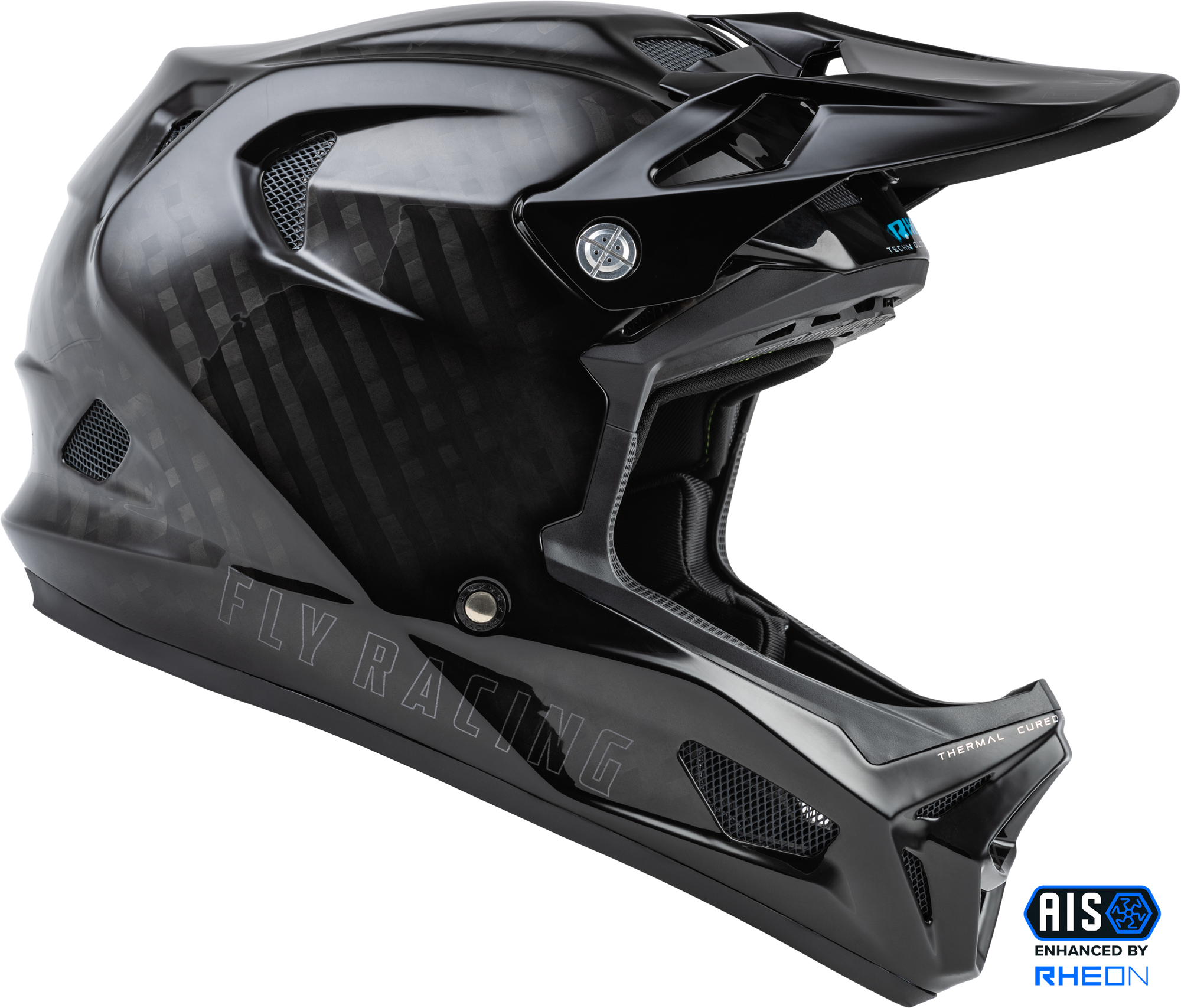 Werx R Carbon Helmet Black Carbon Lg