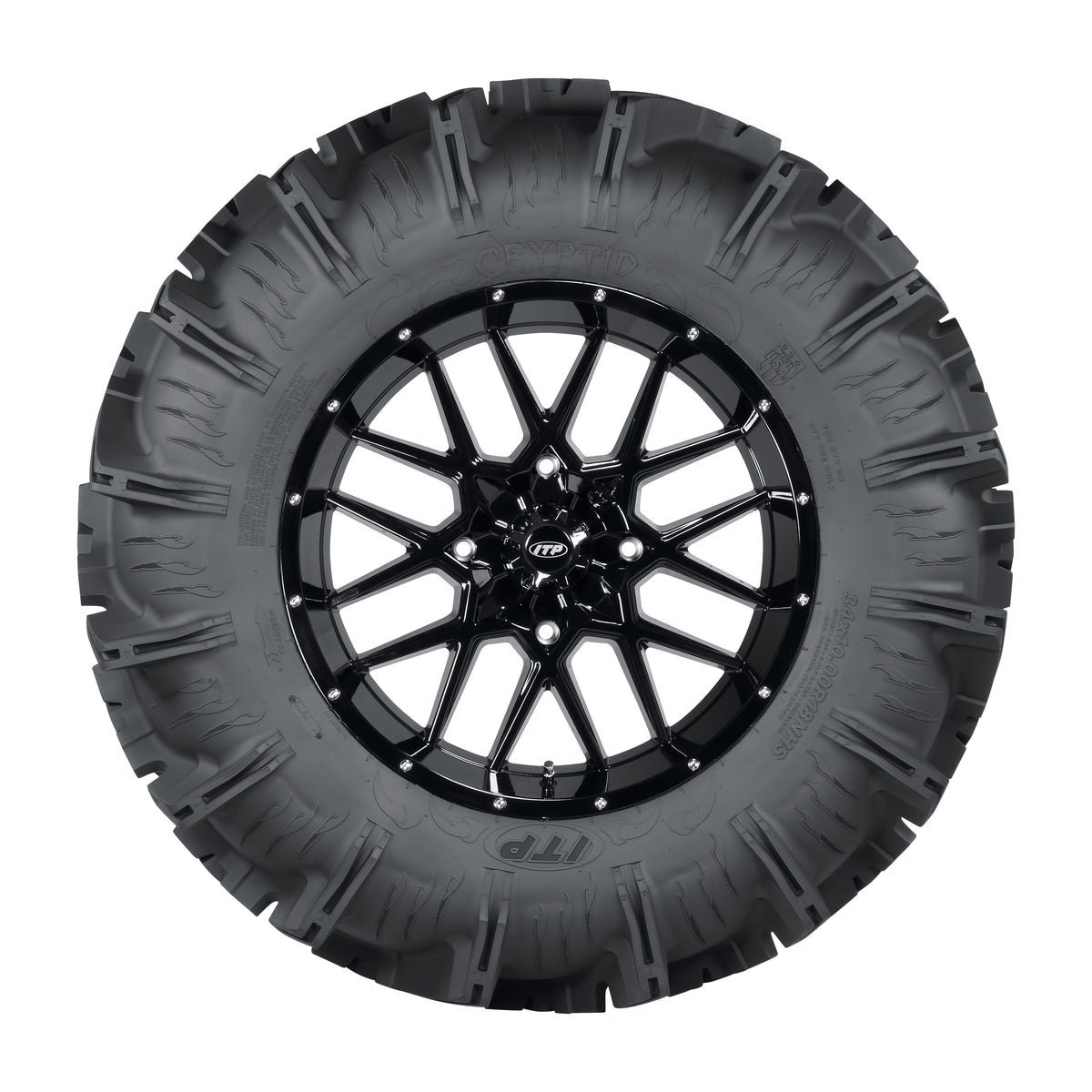 Tire Cryptid F/R 34x10r18 Lr1330lbs Radial