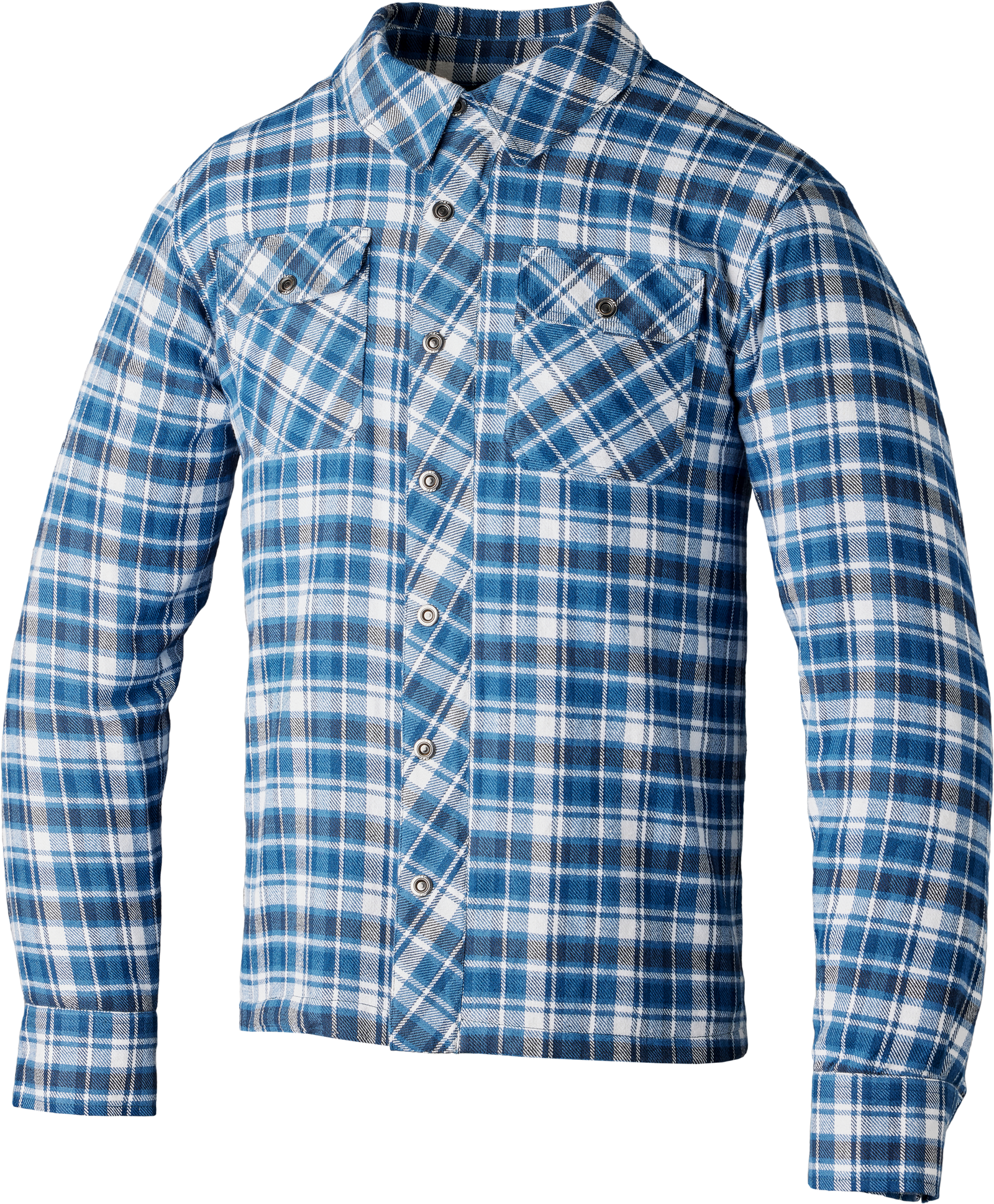 Kevlar Lumberjack Ce Shirt Blue/Grey Check 3xl