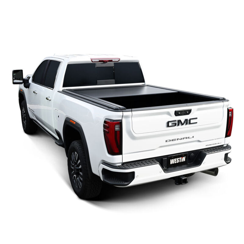 Westin 20-26 GM Silverado/Sierra 2500/3500 6.5ft Bed Electric Retractable Tonneau Cover - Black