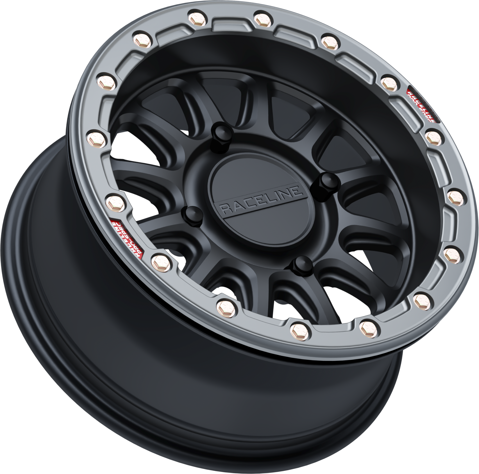 Alpha Wheel 4/137 Blk/Gunmetal 15x7 (+10mm)