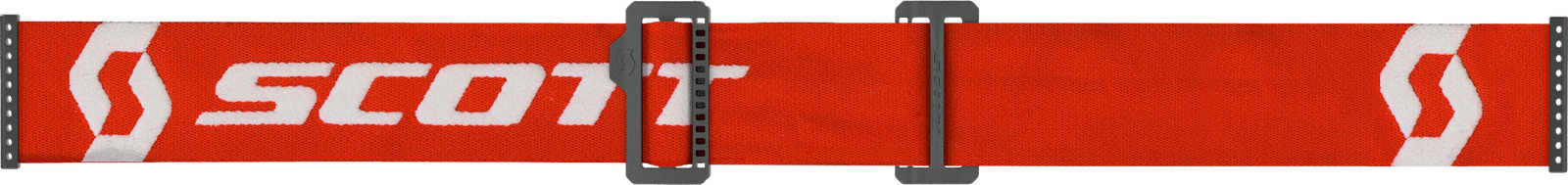 Primal Goggle Red/White Orange Chrome Works