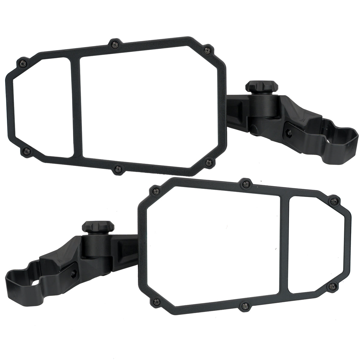 Elite Series 2 Side Mirrors Profit & Round Tube