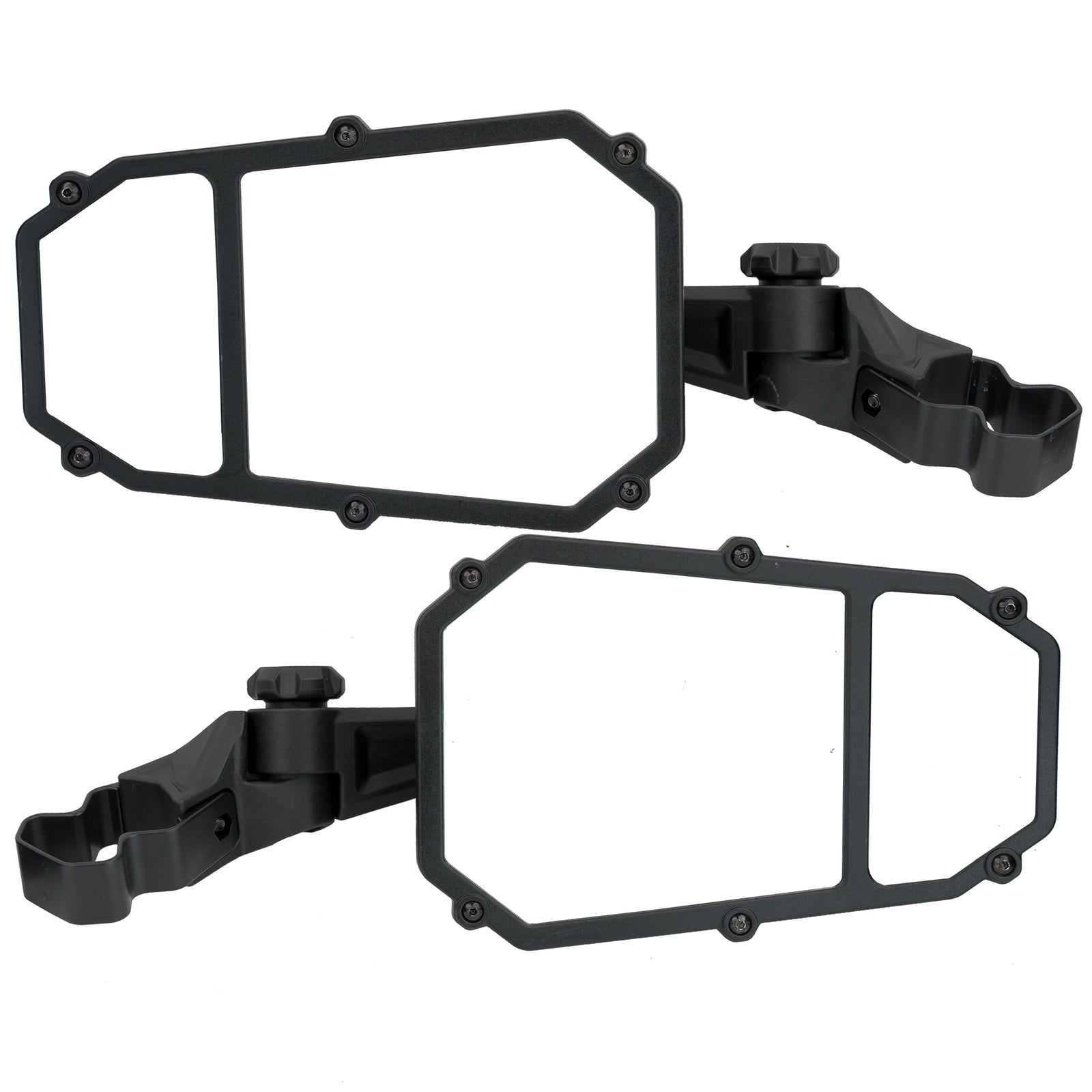 Elite Series 2 Side Mirrors Profit & Round Tube