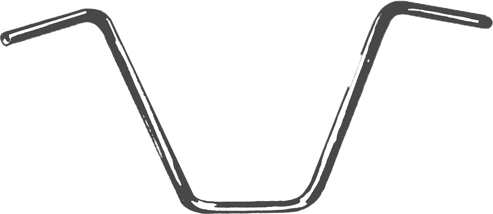 1" Handlebar Ape Hanger 16" Rise