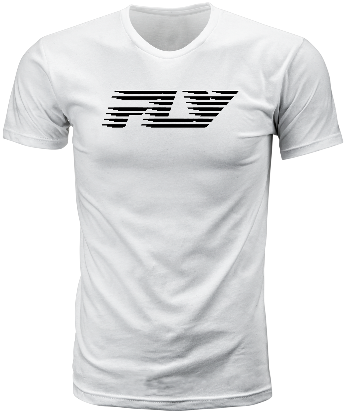 Fly Fast Tee White Lg