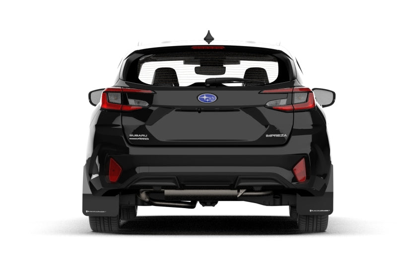 Rally Armor 24-25 Subaru Impreza Black UR Mud Flap w/ Grey Logo
