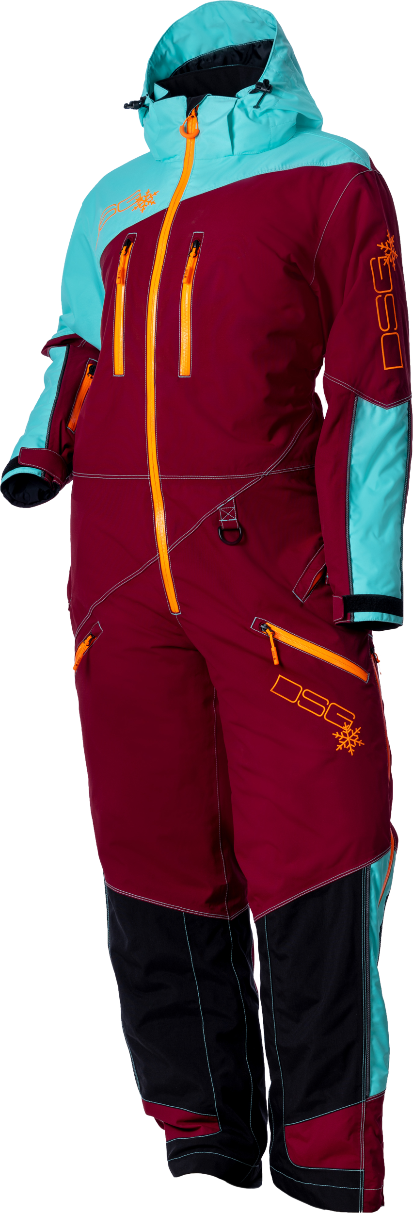 Dsg Monosuit 2.0 Aqua/Garnet Lg