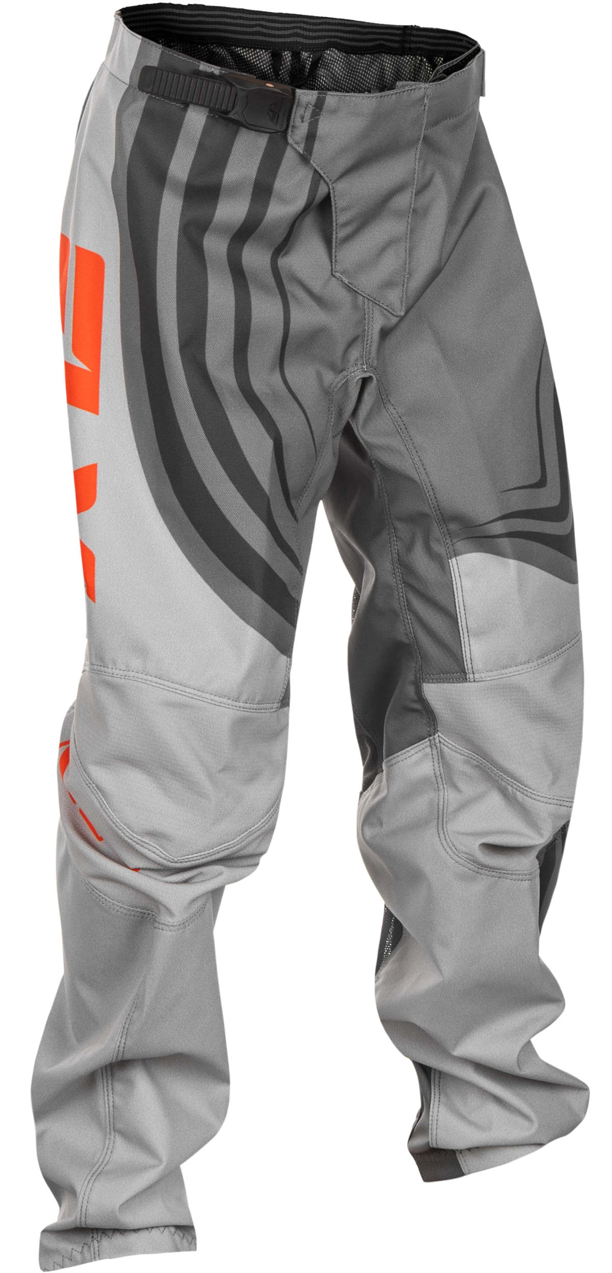 Youth F 16 Pants Grey/Orange Sz 26