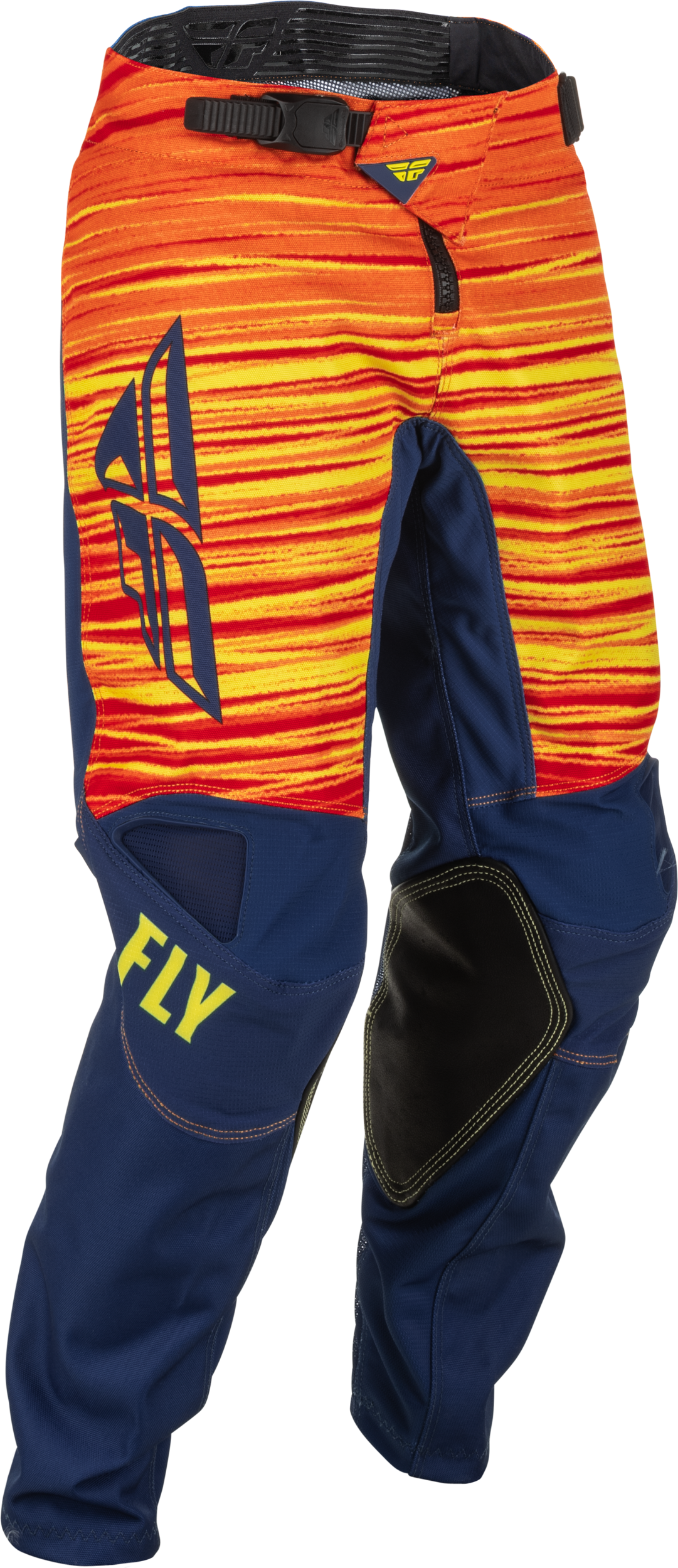 Youth Kinetic Wave Pants Navy/Yellow/Red Sz 20
