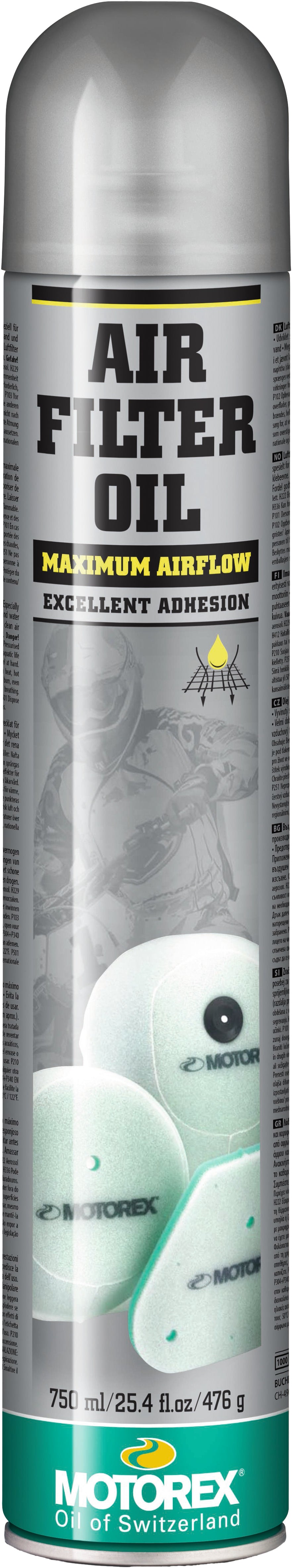 Air Filter Oil Spray 750ml