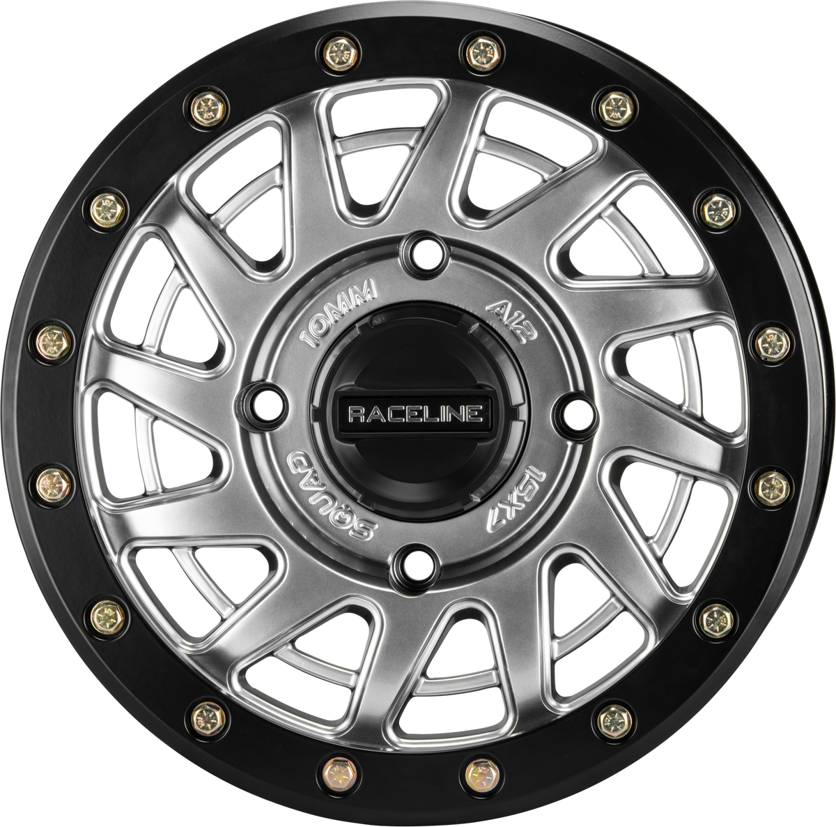 Squad Bdlk Wheel 15x7 4/156 6+1(+38mm) Hyper Silver