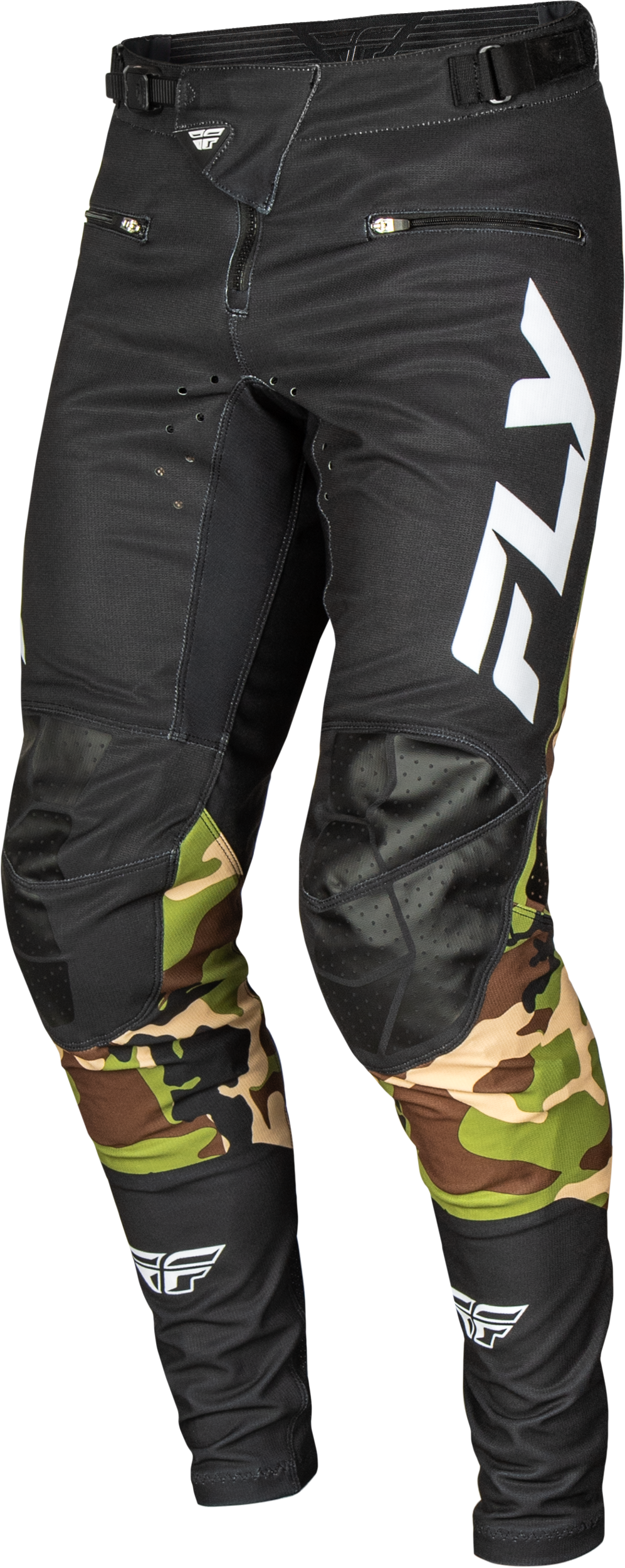 Rayce Bicycle Pants Black/Camo Sz 28
