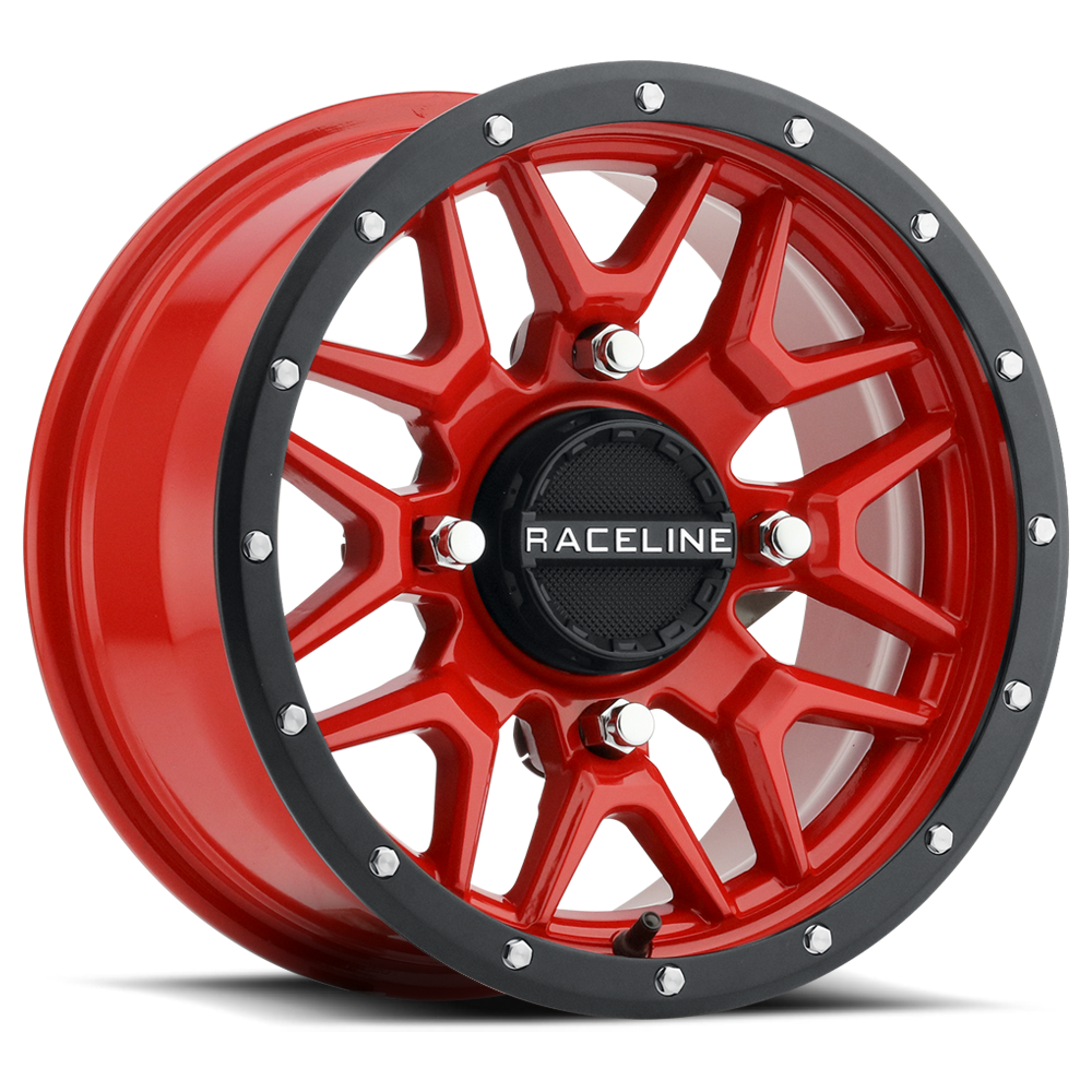 Krank Wheel 14x7 4/156 6+1 (+38mm) Blk/Red