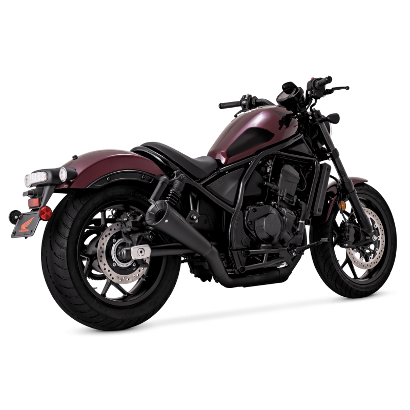 Vance &amp; Hines HONDA 21-22 Rebel 1100 S/O Black Slip-On Exhaust