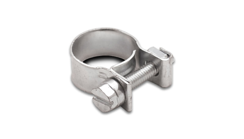 Vibrant Fuel Injector Style Mini Hose Clamps 11-13mm clamping range Pk of 10 Zinc Plated Mild Steel