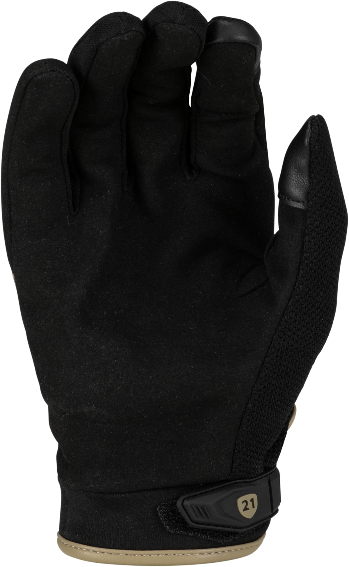 Fury Gloves Black/Sand Md