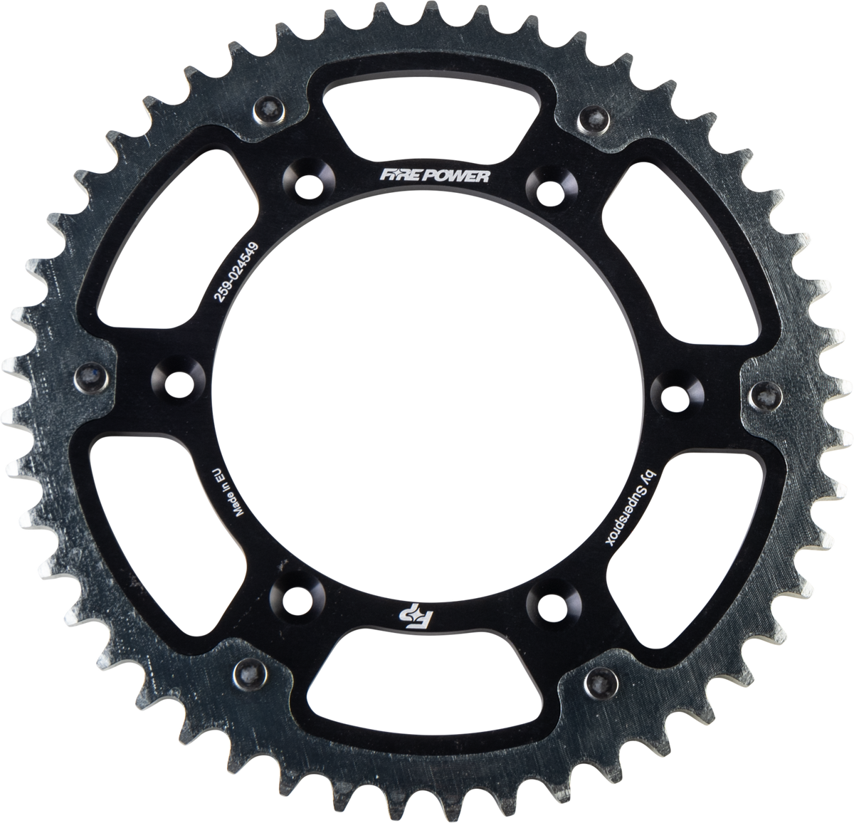 Rear Sprocket Hybrid 49t Blk/Sil