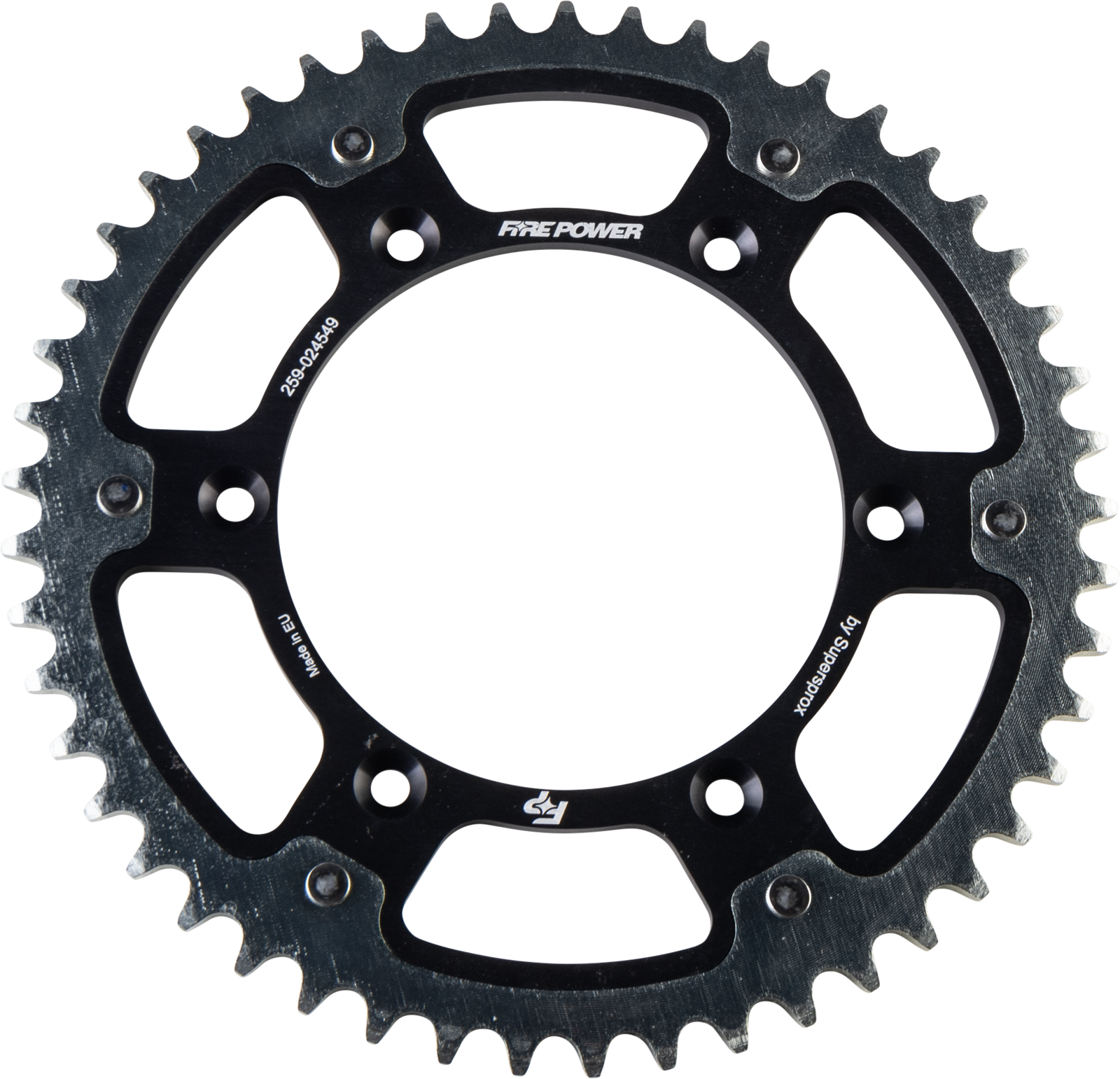 Rear Sprocket Hybrid 49t Blk/Sil