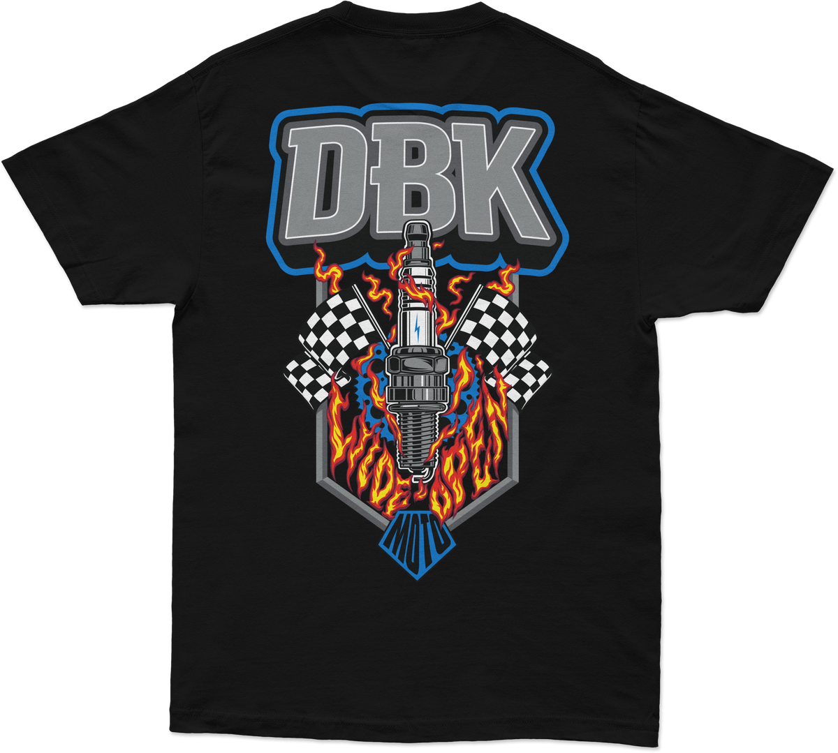 Wide Open Tee Black Md