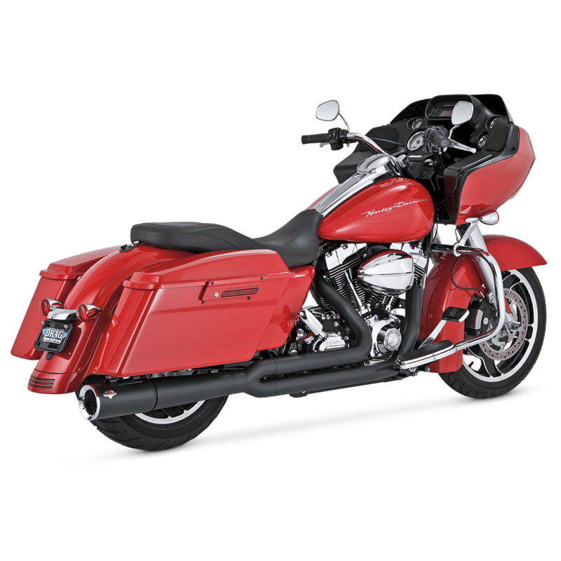Vance &amp; Hines Pro Pipe Black/Chrome Comp Baffle
