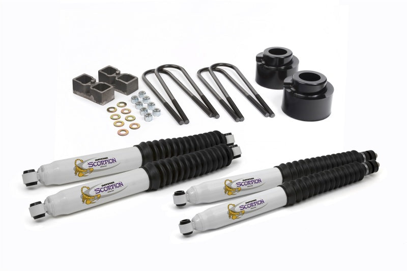 Daystar 2005-2018 Ford F-250 4WD (with Dana 70 Axle) - 2.5in Lift Kit &amp; Scorpion Shocks