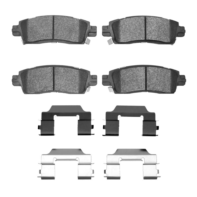 R1 2002-2019 Buick Enclave Rear R1 Semi Met Pads &amp; Hardware Kit