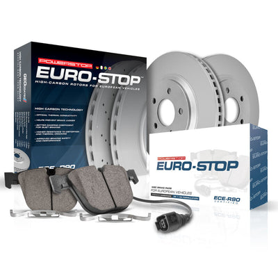 Power Stop 06-09 Audi A3 Rear Euro-Stop Brake Kit