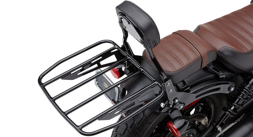 Bolt On Wide Lug/Bar Rack Black
