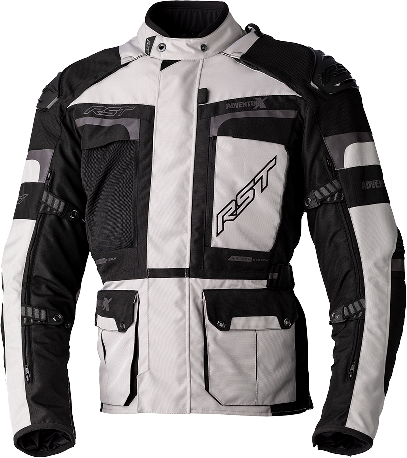 Pro Series Adventure X Ce Jacket Sil/Blk Textile Lg