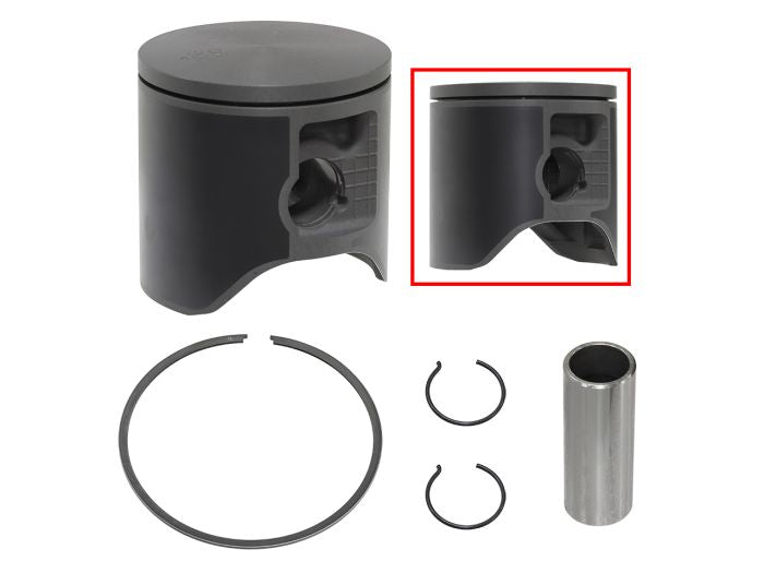 SPI DUAL RING PISTON KIT- TEFLON COATED - POLARIS