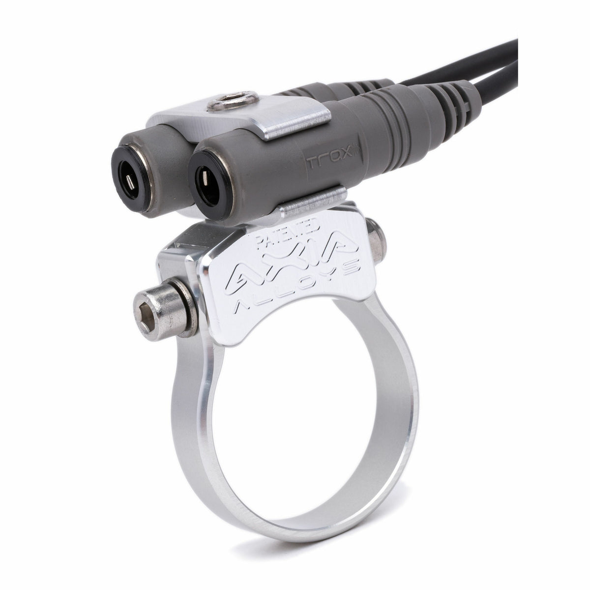 Race Radio Jack Mount  Silver