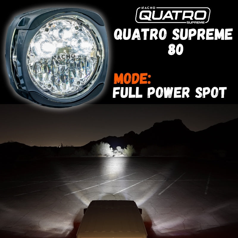 Nacho Lighting Quatro Supreme 80 Lights