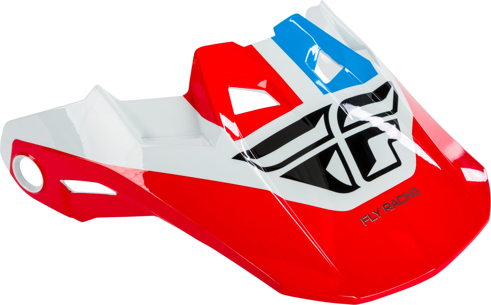 Formula Visor Red/White/Blue Yl Sm